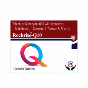 Rockrise-Q10 Tablets | Coenzyme Q10, Omega-3, Lycopene & Multinutrient Blend
