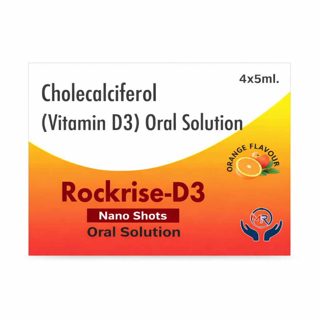 Rockrise-D3 Nano Shots | Cholecalciferol (Vitamin D3) Oral Solution