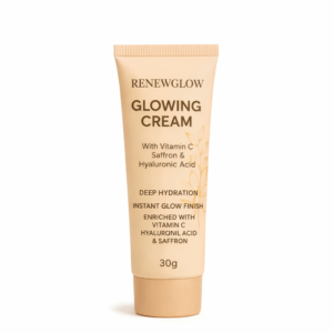 RenewGlow Glowing Cream | Vitamin C, Saffron & Hyaluronic Acid