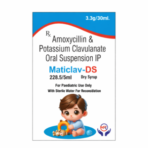 Maticlav-DS Dry Syrup | Amoxycillin & Potassium Clavulanate