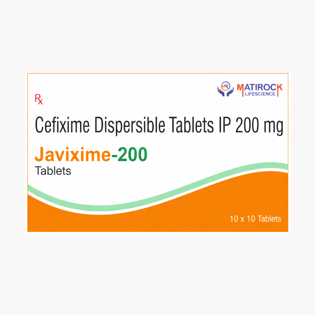 Javixime-200 Tablets | Cefixime Dispersible 200 mg