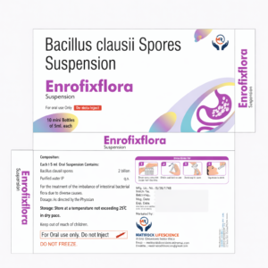 Enrofixflora Suspension | Bacillus clausii Spores Suspension